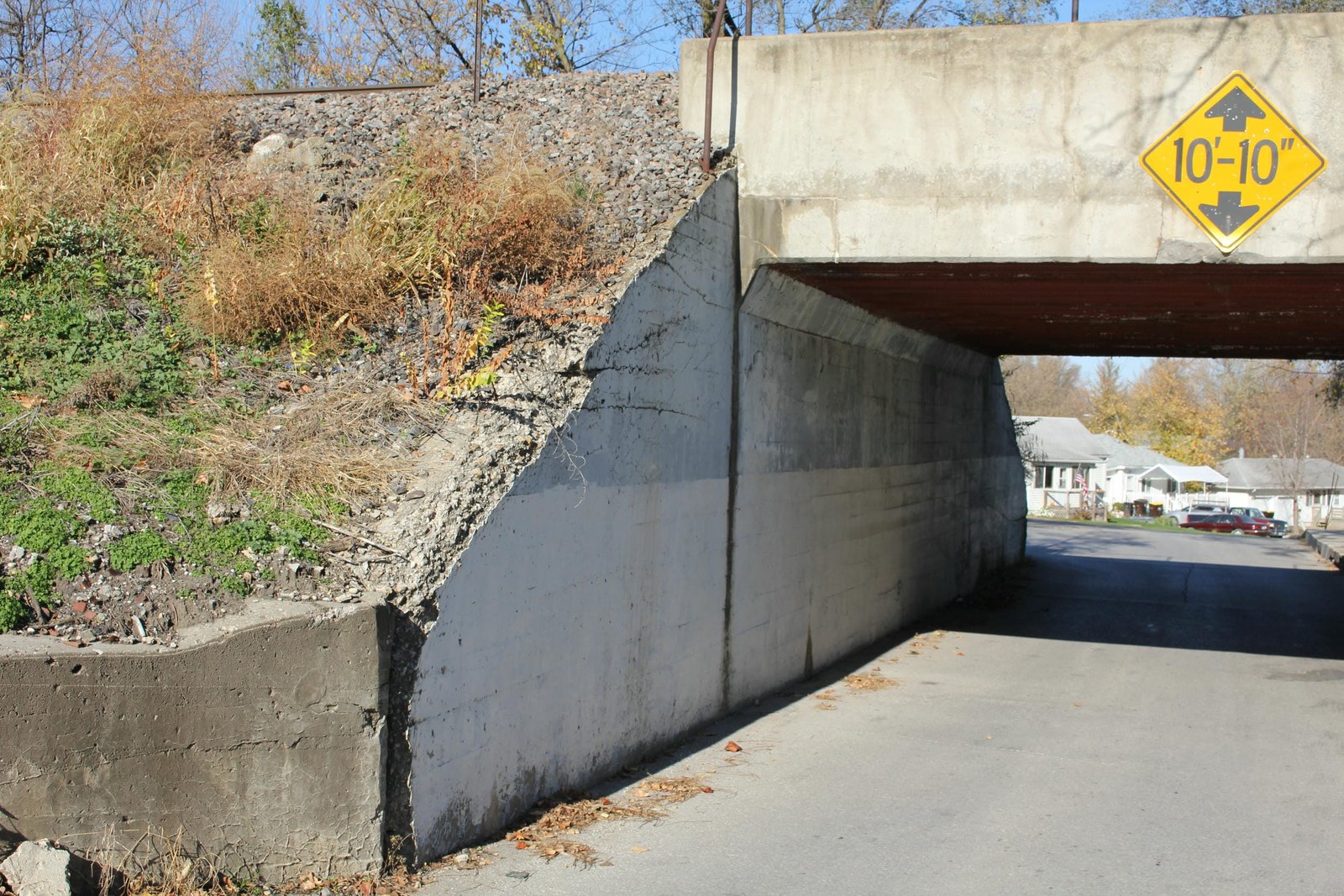 West abutment